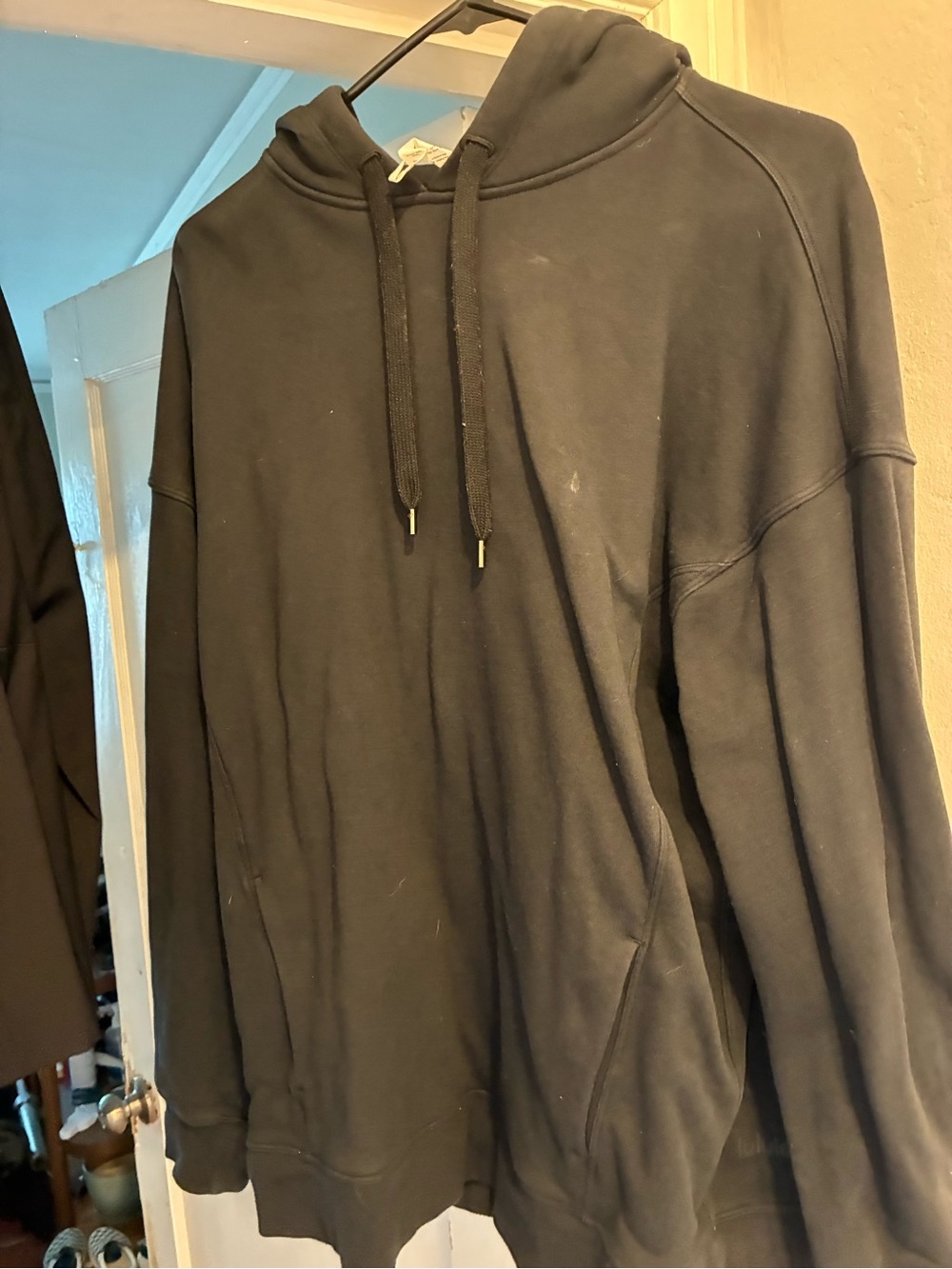 Women’s Lululemon Black Hooded Sweatshirt - Casual Pullover Hoodie